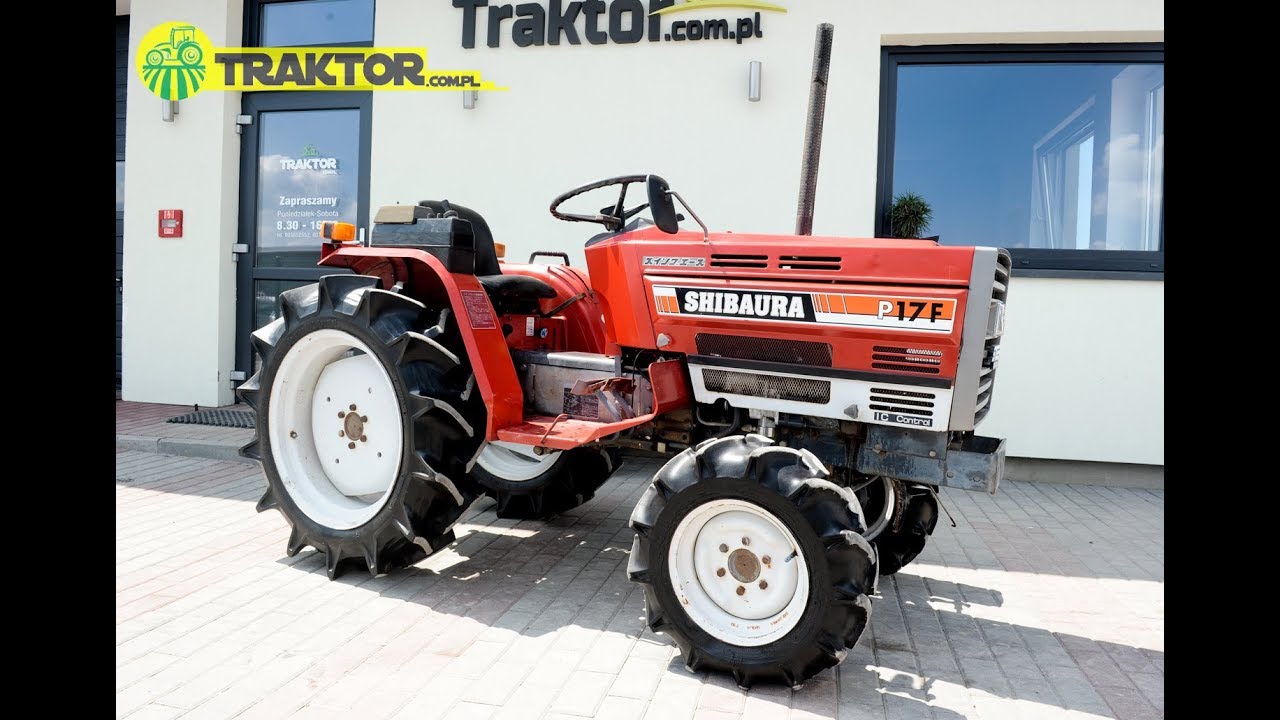 Shibaura P17F 4x4 17KM japoński mini traktorek TRAKTOR.COM.PL