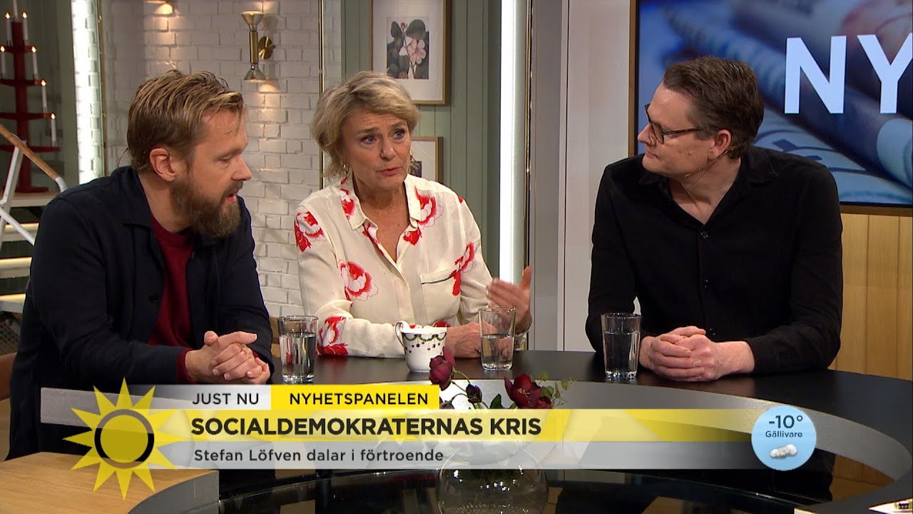 Nyhetspanelen om Socialdemokraternas kris: 