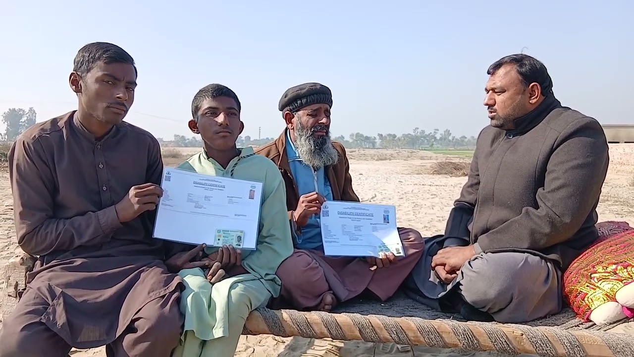 Interview of Abdul Majeed a blind person Please help him. 