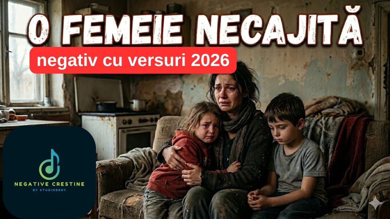 O femeie necăjită - negativ cu versuri 2026