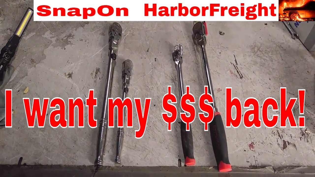 Harbor Freight Pittsburgh Professional Flex Head Ratchet No Good