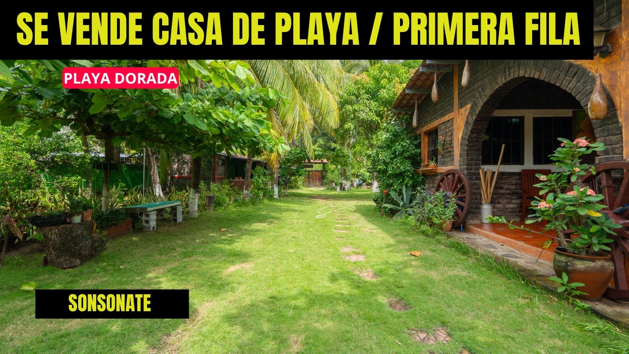 VIVE FRENTE AL MAR 🏖️ | CASA EN VENTA EN PLAYA DORADA