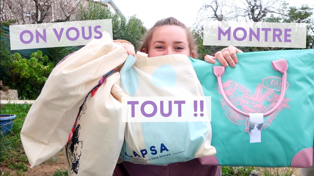 HAUL : ON VOUS MONTRE CE QU'ON A RAMENÉ DU SALON PARIS ANIMAUX SHOW