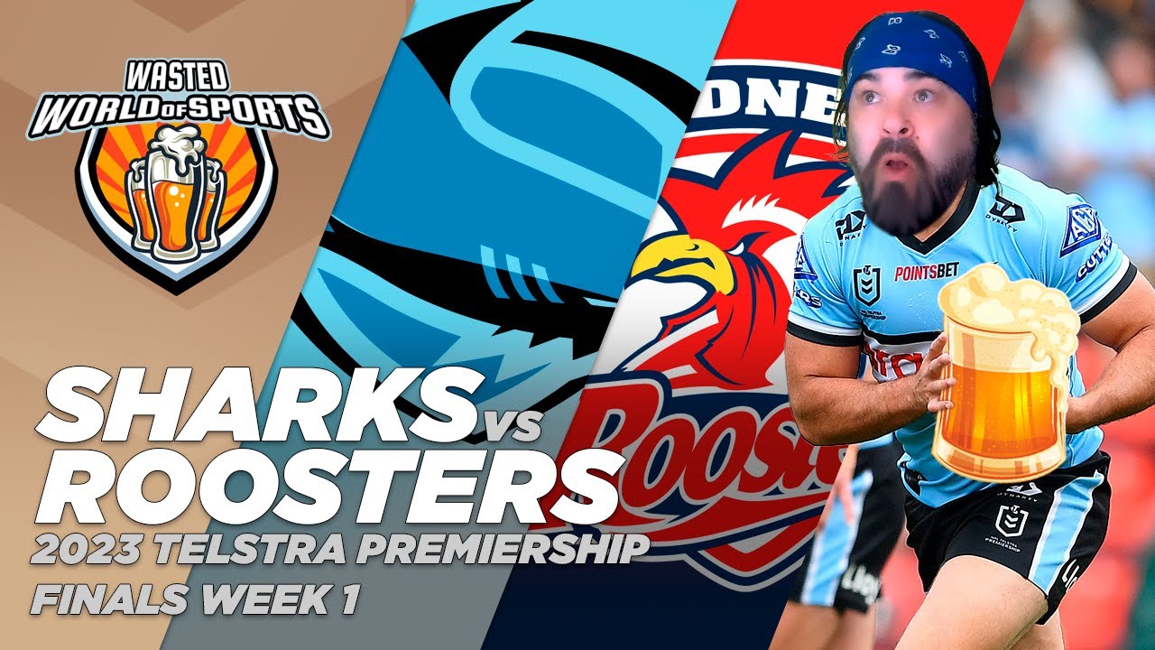 NRL Live Commentary | Sharks vs Roosters | Finals Week 1, 2023