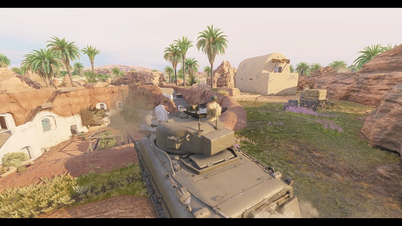Enlisted | USA (BR III) | Battle of Tunisia | Kahif cave village West | TH