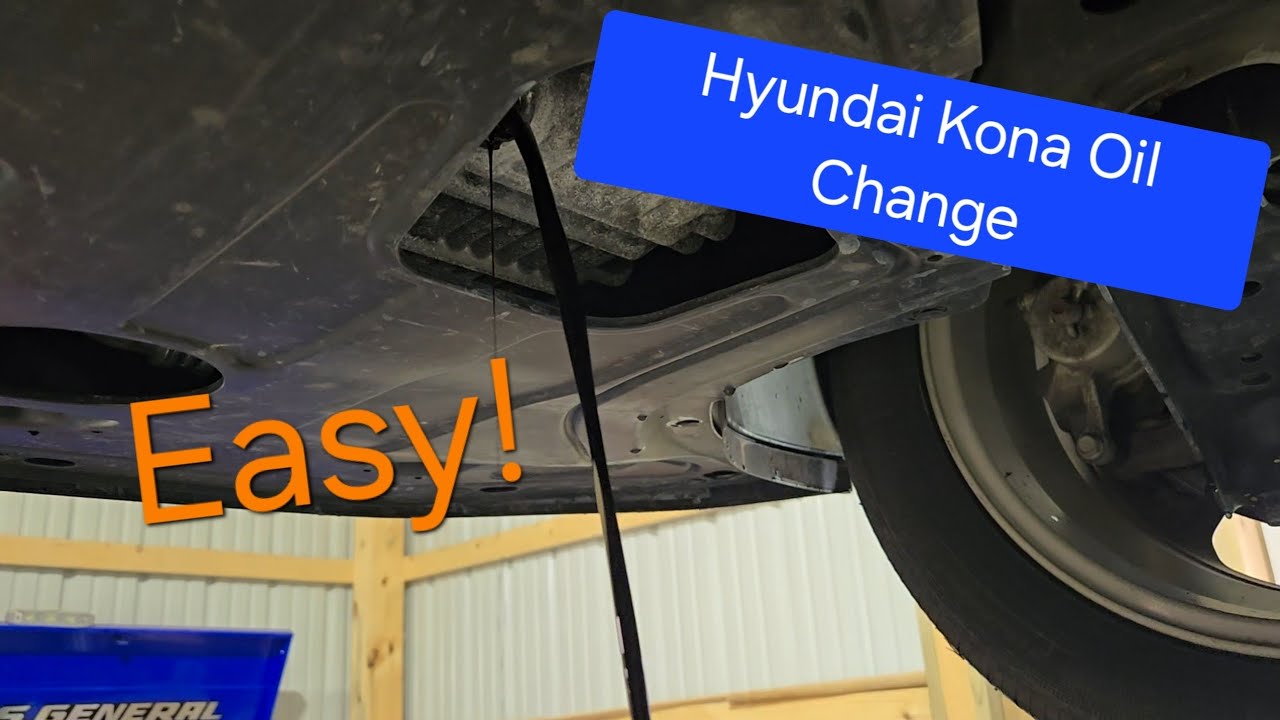 Замена масла Hyundai Kona SEL 2023 года