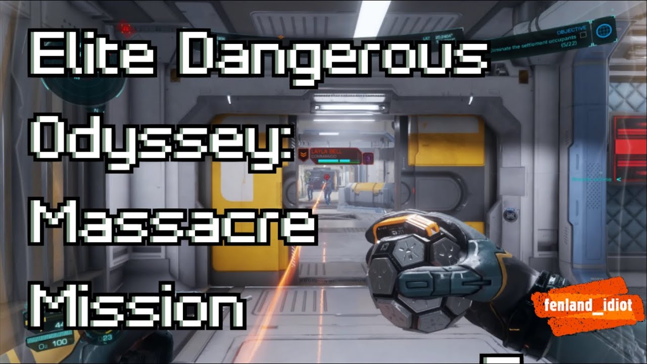 Elite Dangerous Odyssey: Massacre Mission
