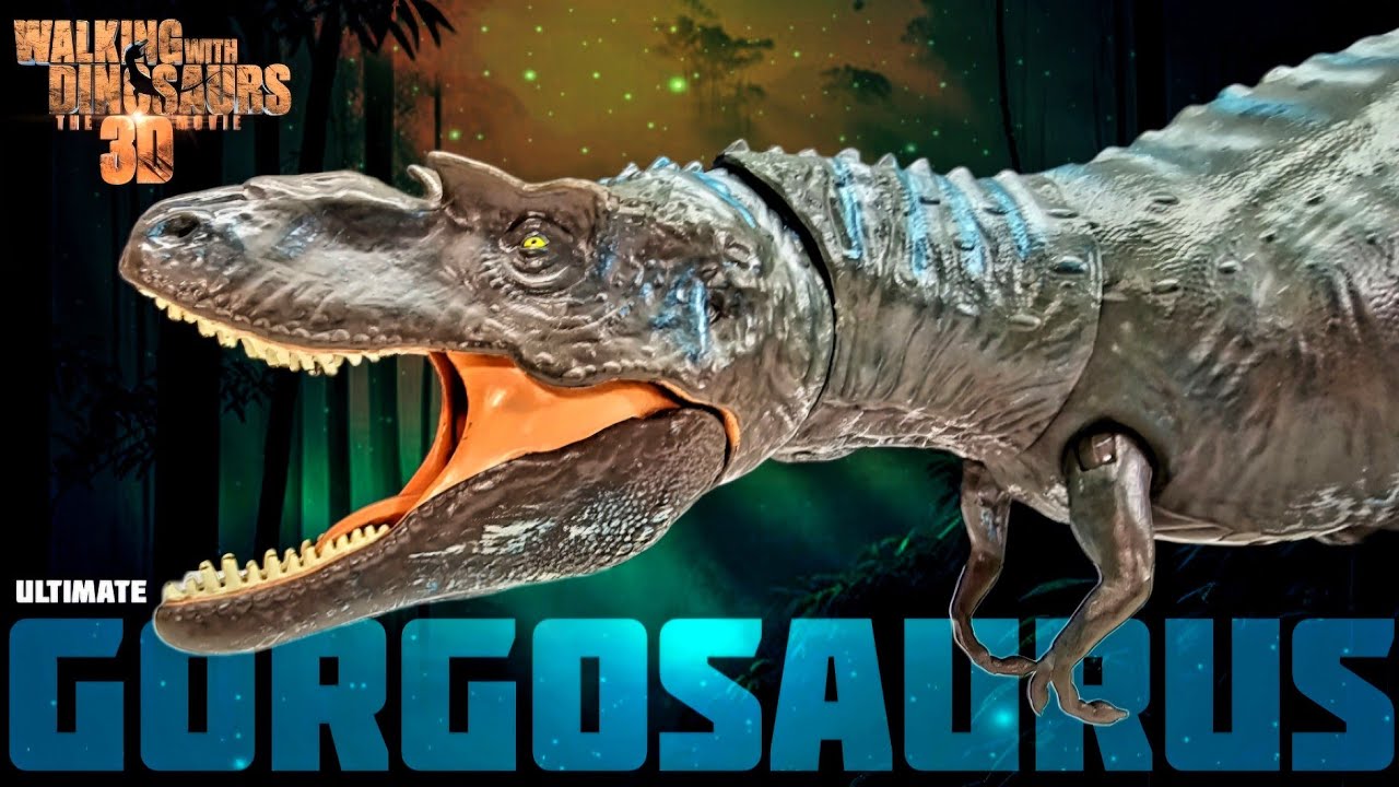 Walking with Dinosaurs 3d movie articulated ULTIMATE GORGON the Gorgosaurus Review!!!