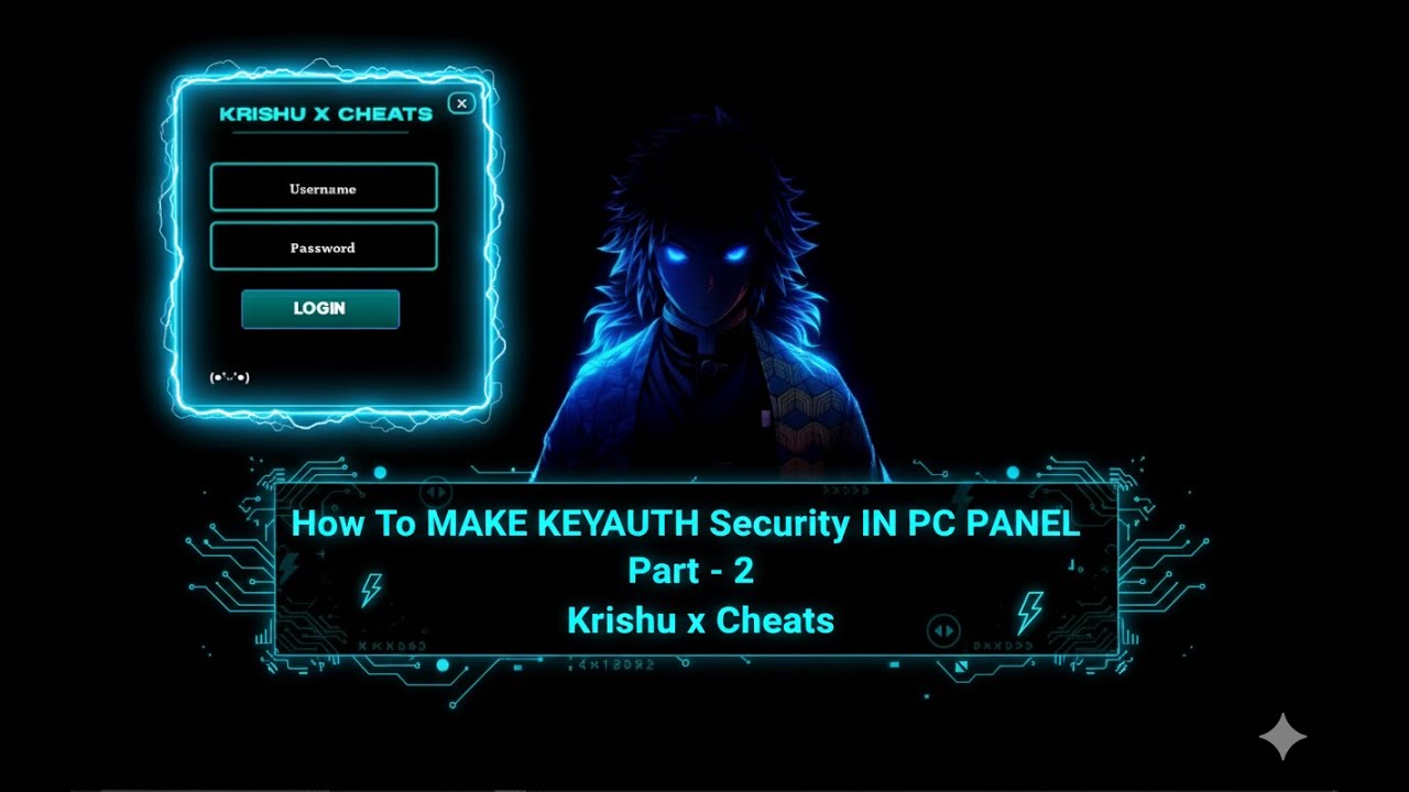 How to Make KeyAuth for PC Panel - Complete Tutorial | Part 2 | KRISHU X CHEATS