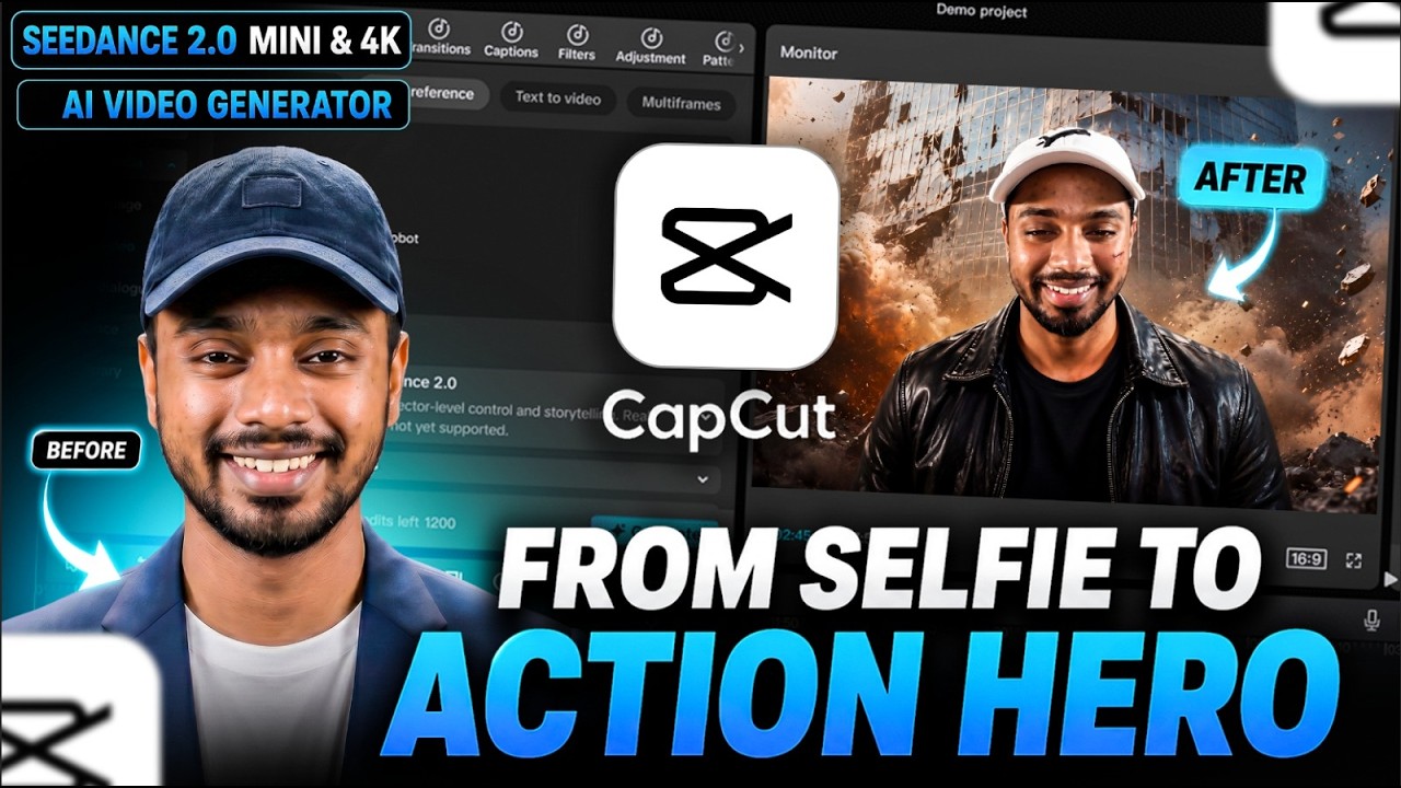 AI-генератор видео: создаем короткометражные драмы легко в CapCut PC | Seedance 2.5