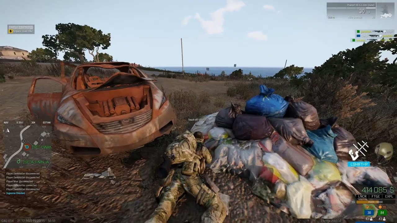 BOOM SEASON! Spawn Vehicle Hunters - Arma 3 King Of The Hill Codefourgaming servers