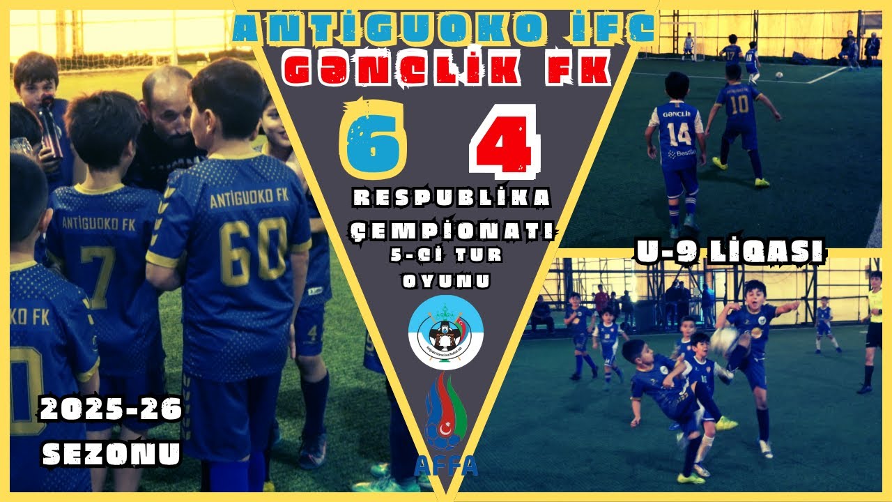 Antiguoko İFC-Gənclik FK /6-4/ 5-ci tur oyunu (Azərbaycan çempionatı U-9 liqası)