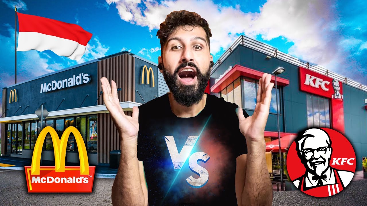 McDonald’s vs KFC in Jakarta, Indonesia 🇮🇩