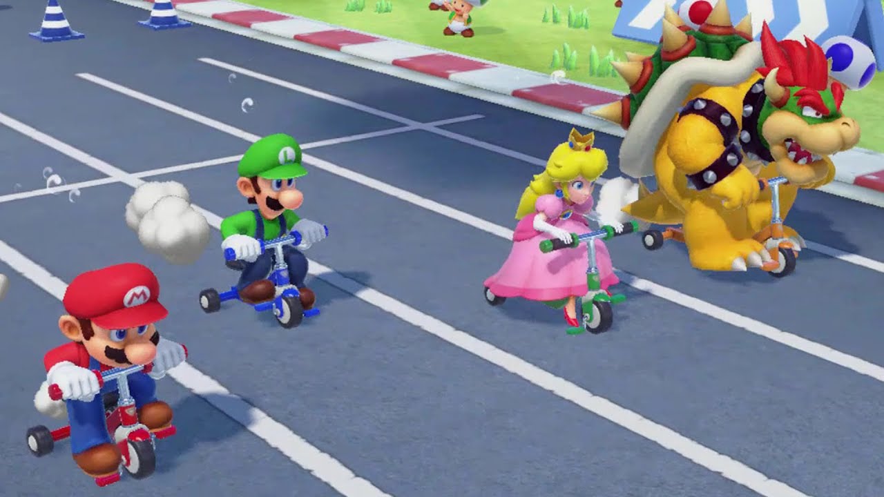 Super Mario Party - All Sports Minigames