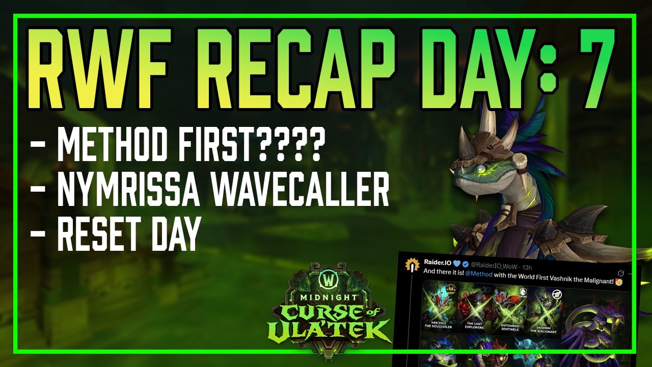 Race to World First Day 7 Recap - Method First on Vashnik!