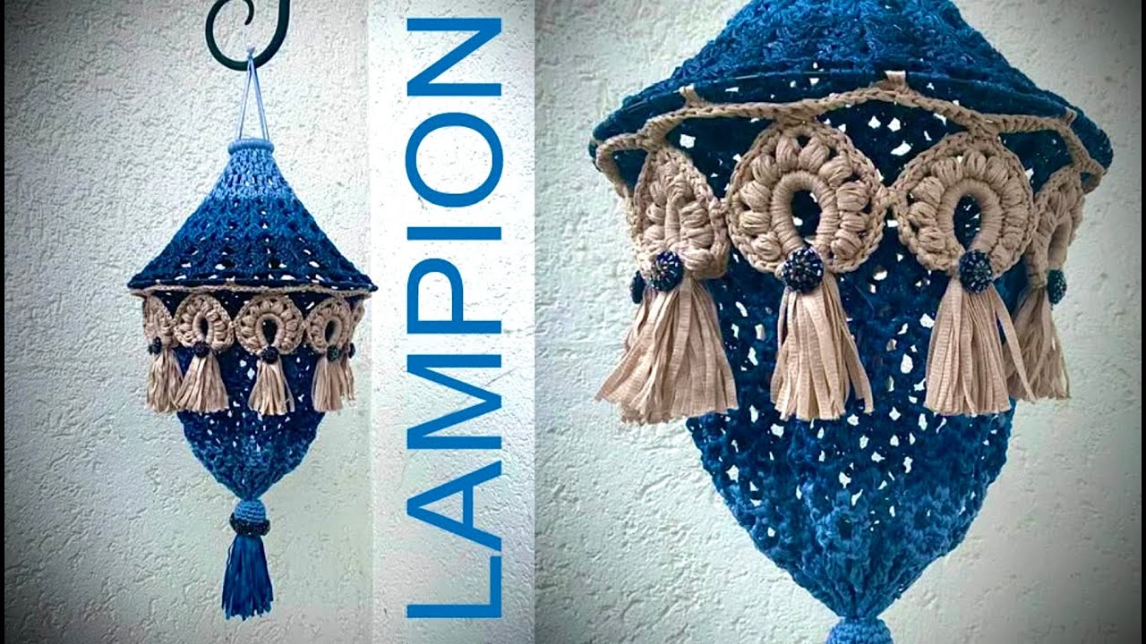 LAMPION häkeln Nr.: 16 ganz neues Model  #häkeln #petraperle #haekelanleitung #lampion