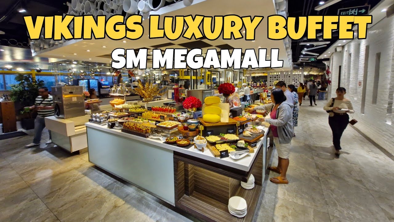 DINNER BUFFET AT VIKINGS SM MEGAMALL | Jeff Rivera