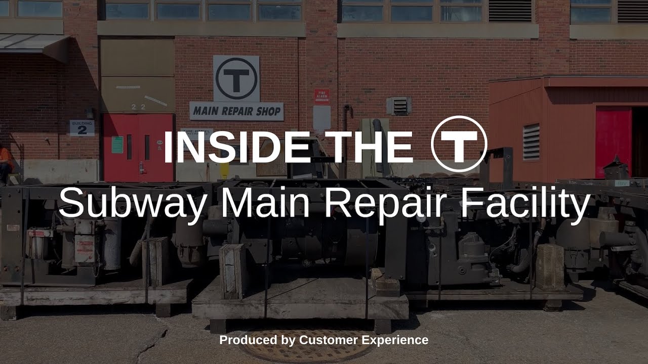 Inside the T - Subway Main Repair Facility