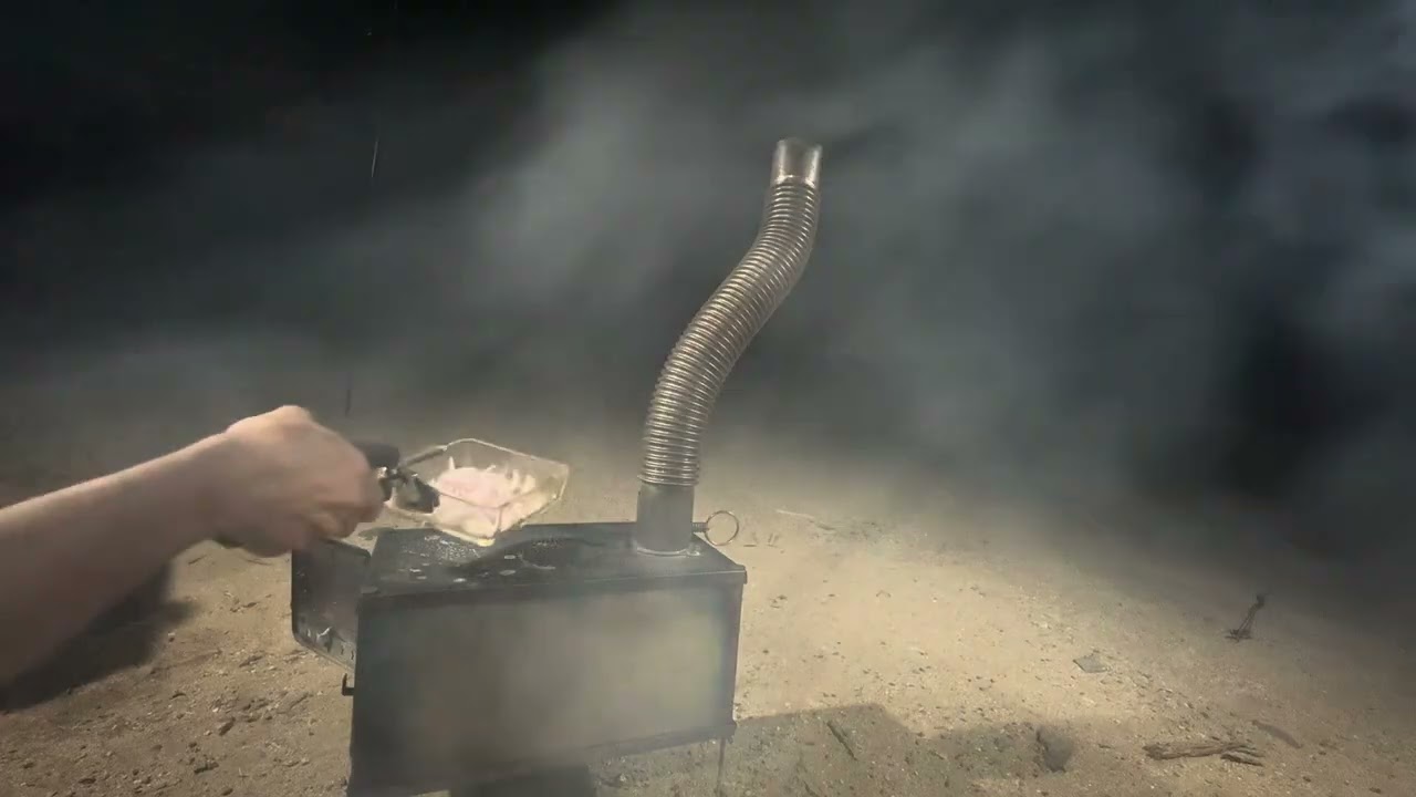 هجوم الذئاب عليا في البر وانا مخيمه 