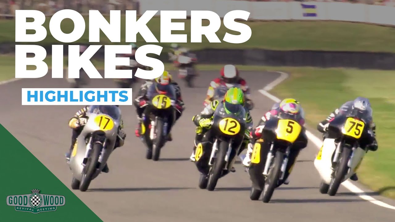 Barry Sheene Memorial Trophy Part 1 | Highlights | Goodwood Revival 2021 | Bikes go crazy on track