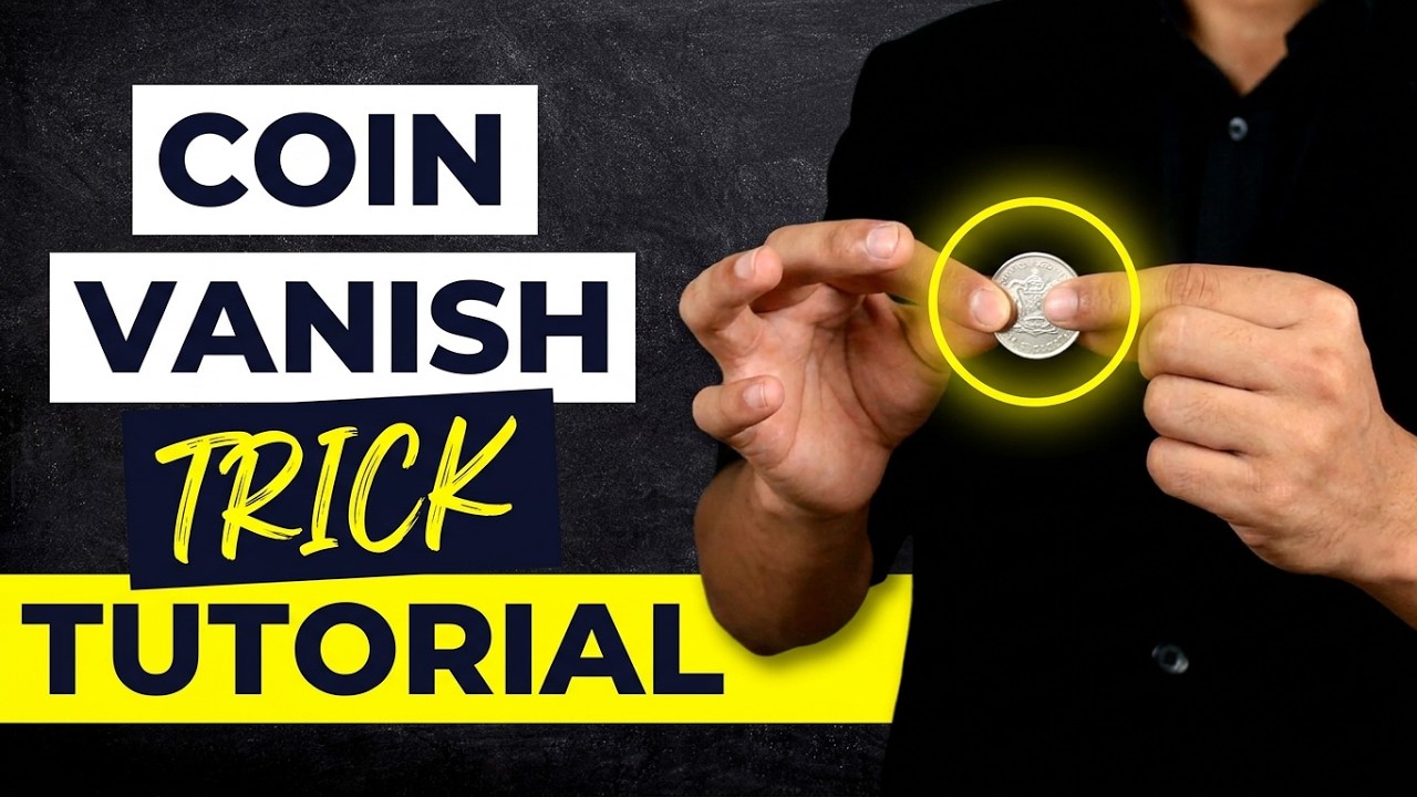 QUICK COIN TRICK FOR BEGINNERS REVEALED - STEP BY STEP TUTORIAL! 🔥