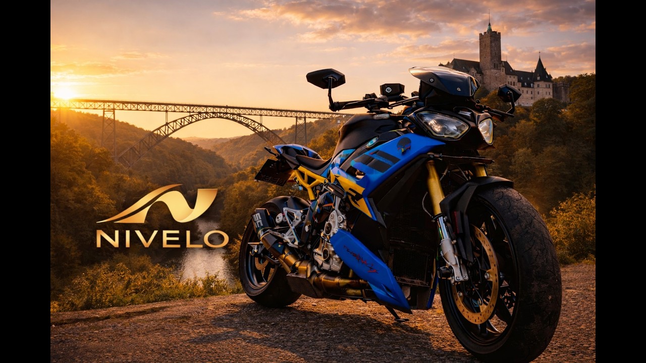 BMW S1000R Ride (4K) Pure Engine Sound | Müngstener Bridge to Castel Burg Solingen | Cinematic POV