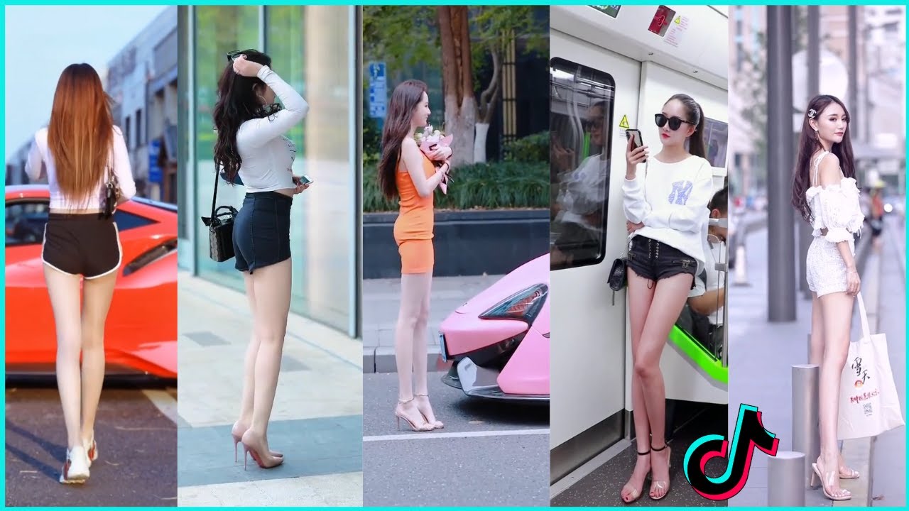 Mejores Street Fashion | Chinese Long Legs Girl | Tiktok China EP.52