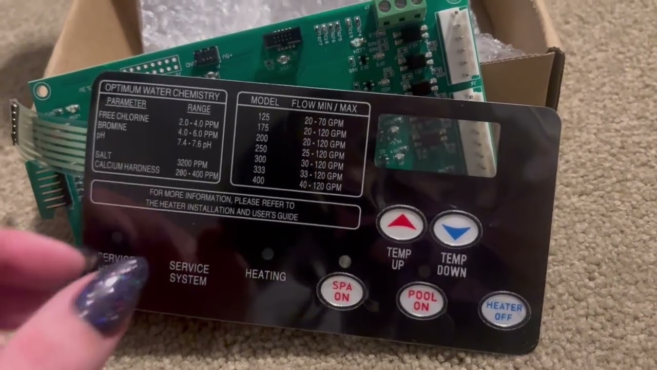 Quick overview of this Pool Heater Control Board Kit...