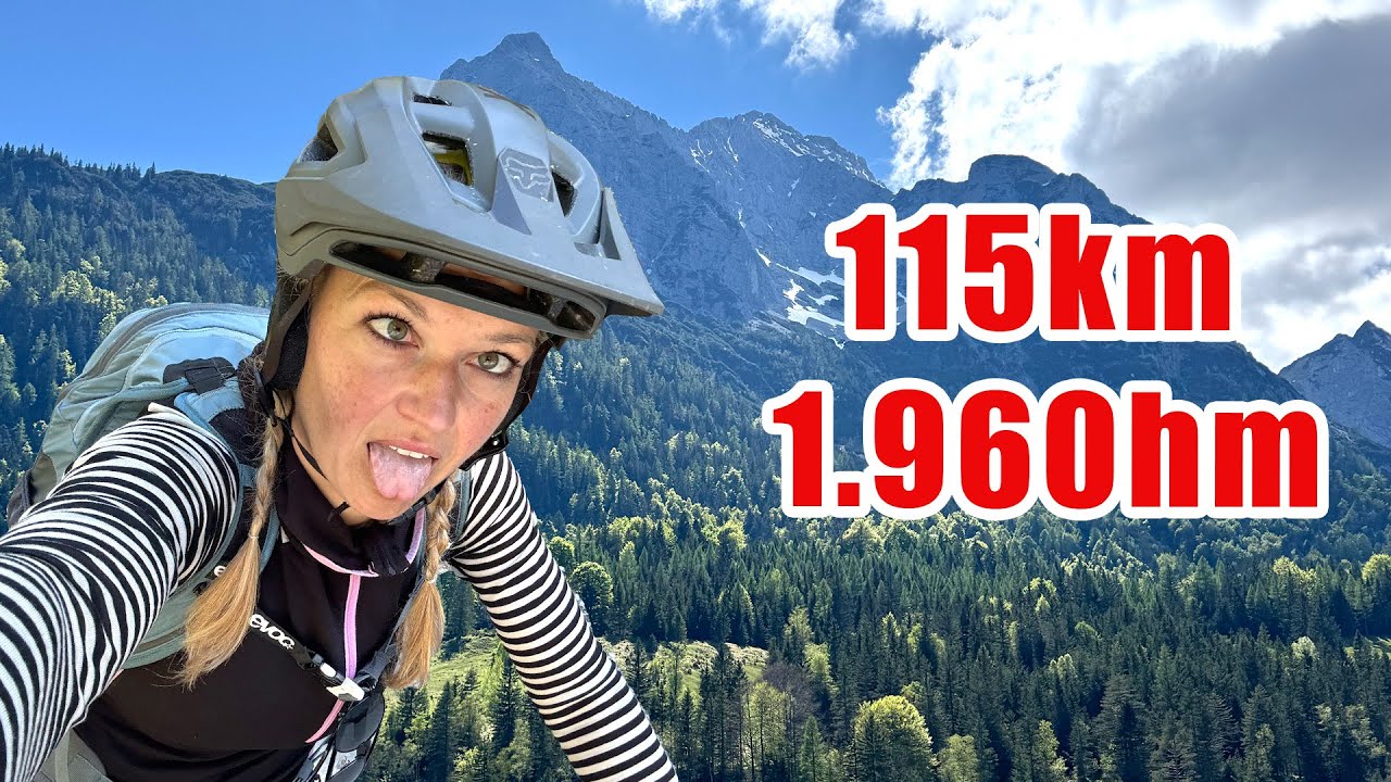 Monstertour 1.960hm  - Ehrwalder Alm, Leutascher Geisterklamm, Ferchensee, Elmau