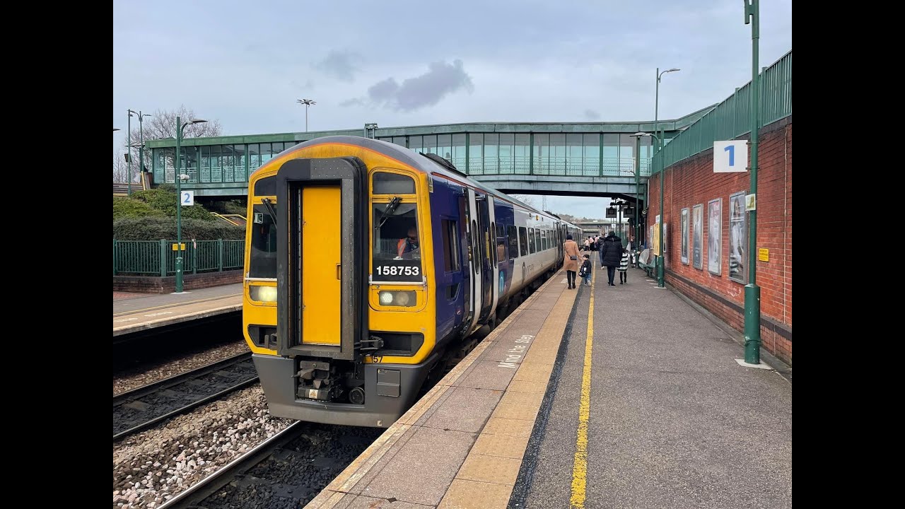 Northern 158 Trains - Doncaster to Meadowhall Rail Ride