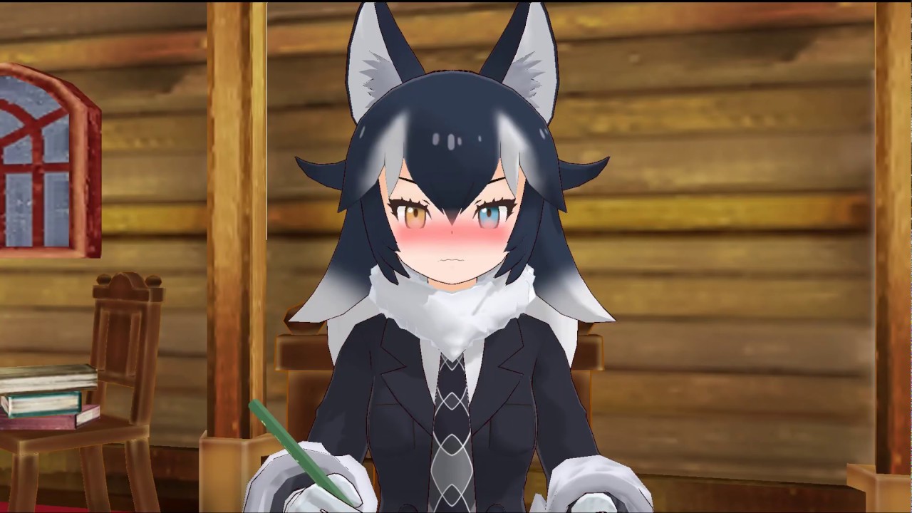 【MMDけもフレ】ろっじのBGMに影響されやすいタイリクオオカミ先生