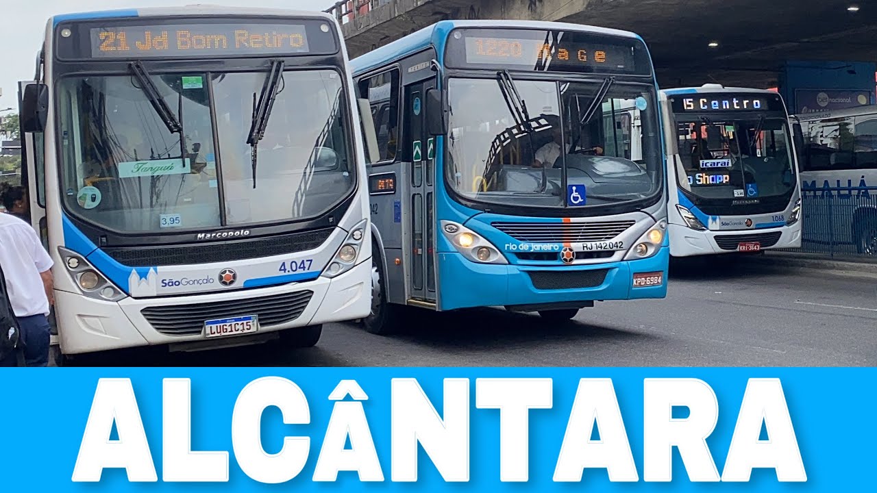 Alcântara (São Gonçalo/RJ) - Movimentação de Ônibus #104