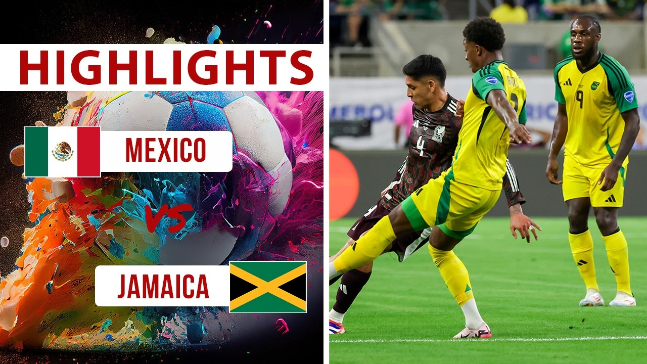 HIGHLIGHTS | MEXICO vs JAMAICA | Attacking Football at Its Finest.
