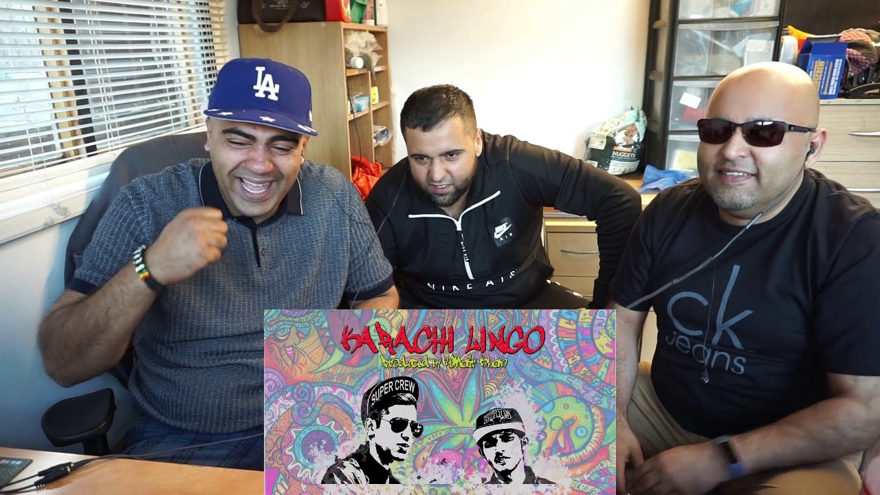 REACTION!! | Karachi Lingo | (Official Audio) | Talha Anjum | Talhah Yunus