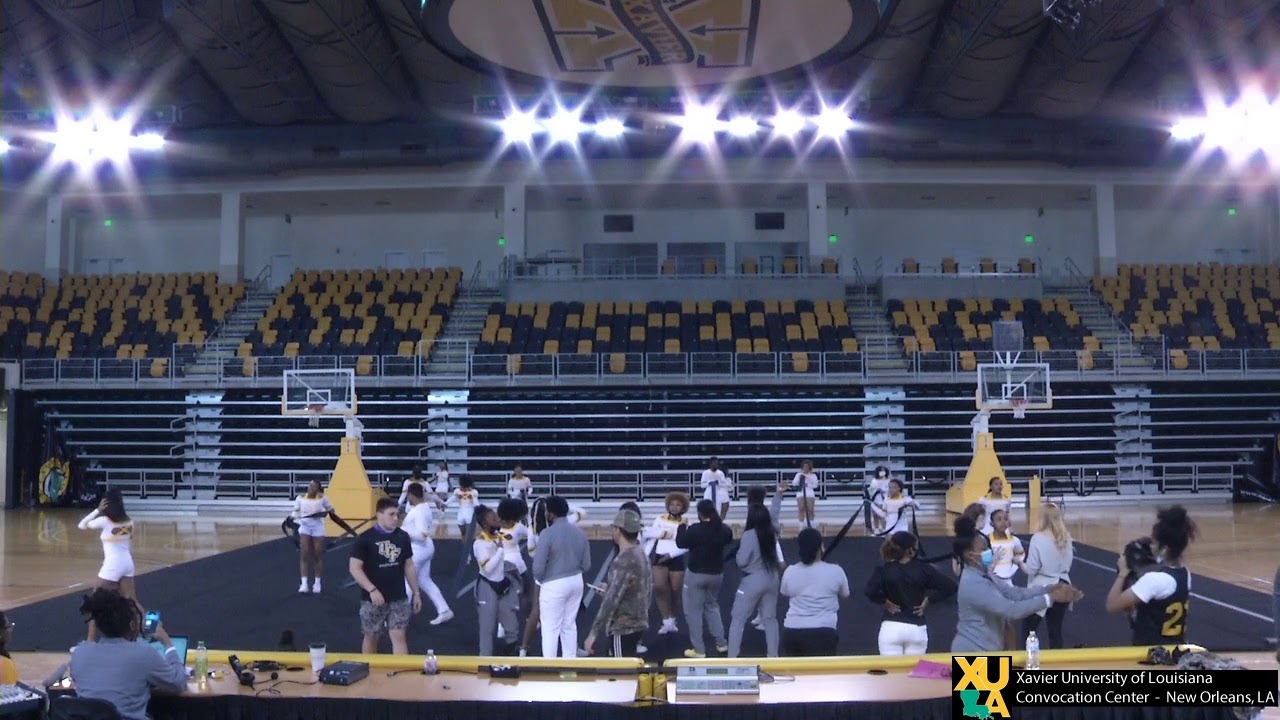 XULA competitive cheer vs. Point Park, Feb. 21, 2021