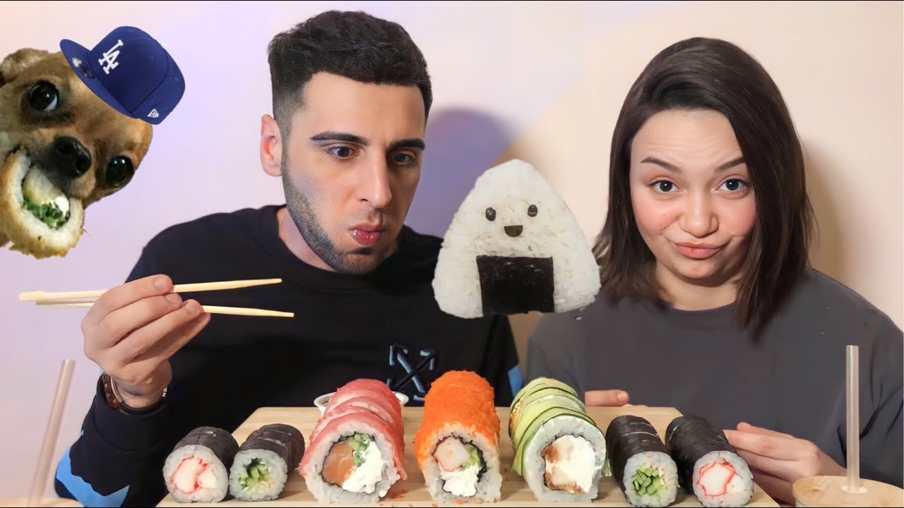 МУКБАНГ РОЛЛЫ 🍣 ТАЙНА БОТОВ РАСКРЫТА…