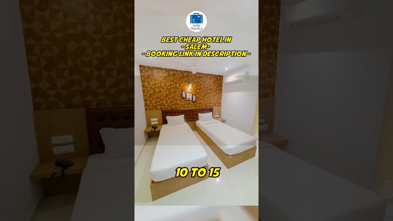 Hotel Sri K Residency | 3 Star Hotels In Salem | Low Price High Quality