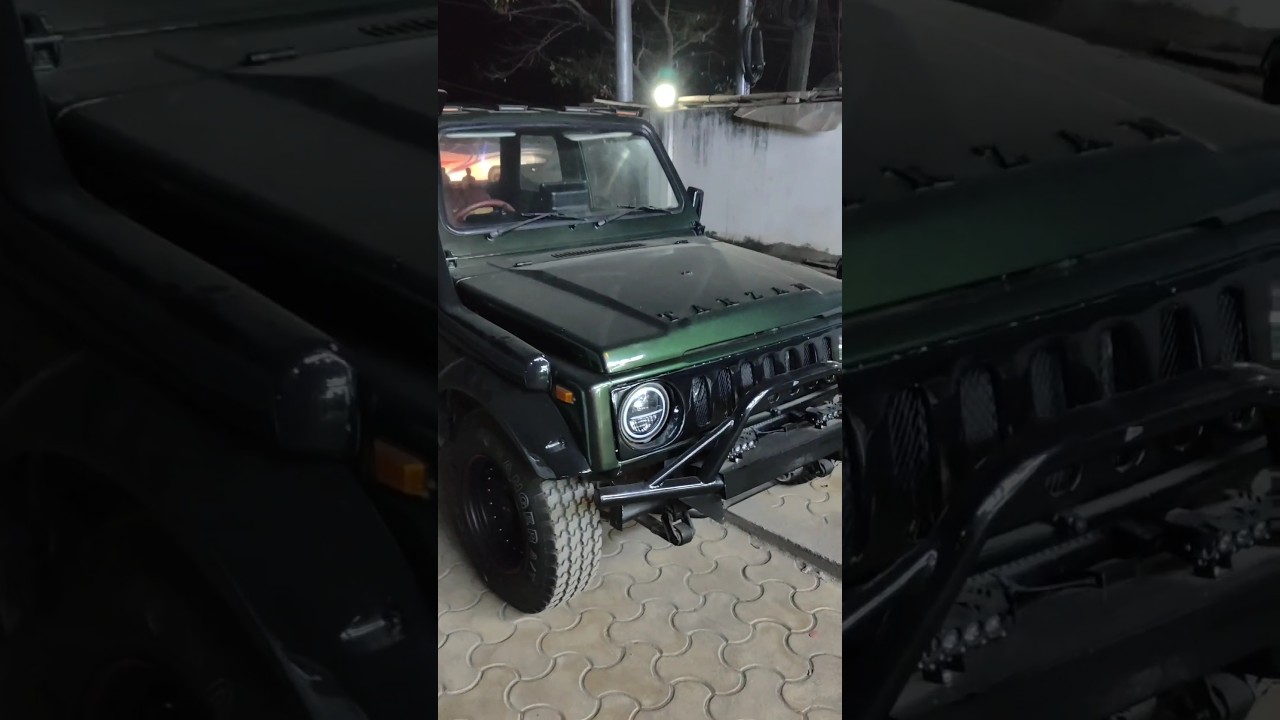 Jepscy TARZAN At Wonder Cars Guwahati I show Bikash Chetry's Jepscy  . #car #automobile