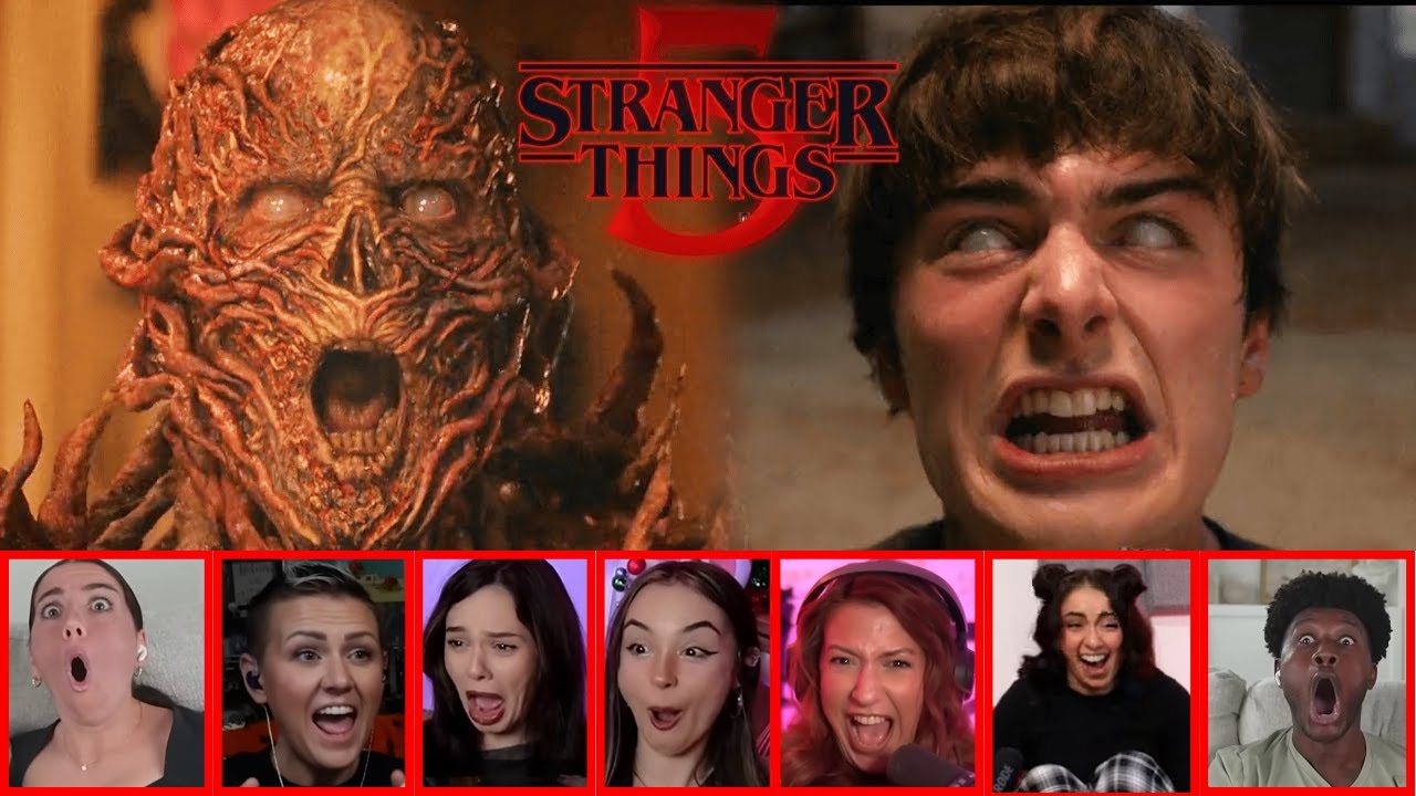 Will Controls Vecna Reactions | Stranger Things Season 5 Episode 5 Reaction Mashup
