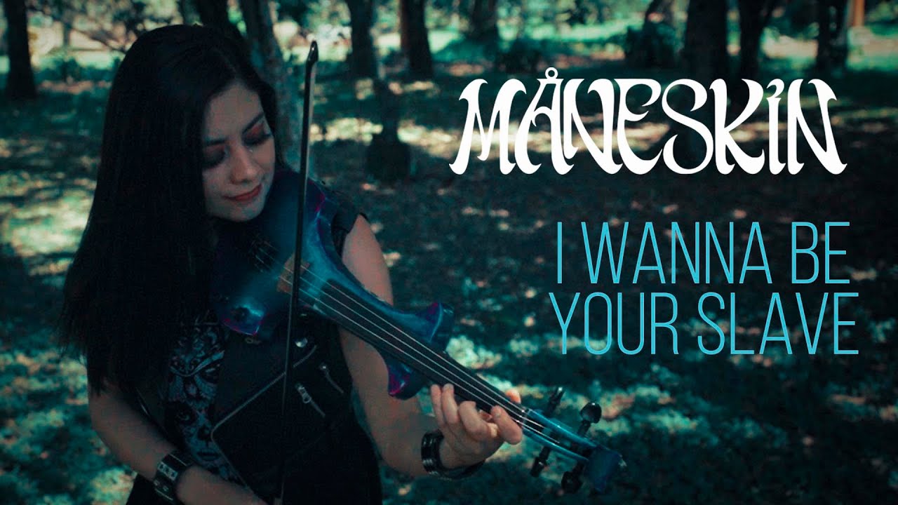 Maneskin - I Wanna be Your Slave 💿 en Violín eléctrico