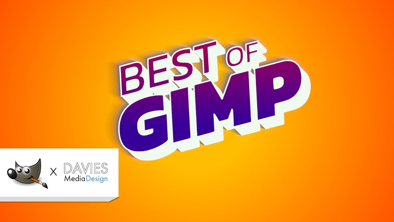 5 лучших текстовых эффектов в GIMP