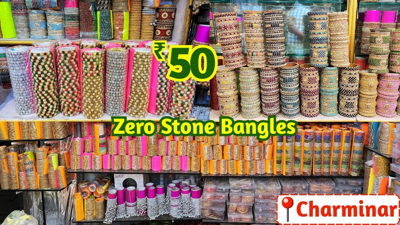 ₹ 50/- Ladbazar Bangles Manufacturer Charminar Biggest Wholesale Bangles Afzal Bangles