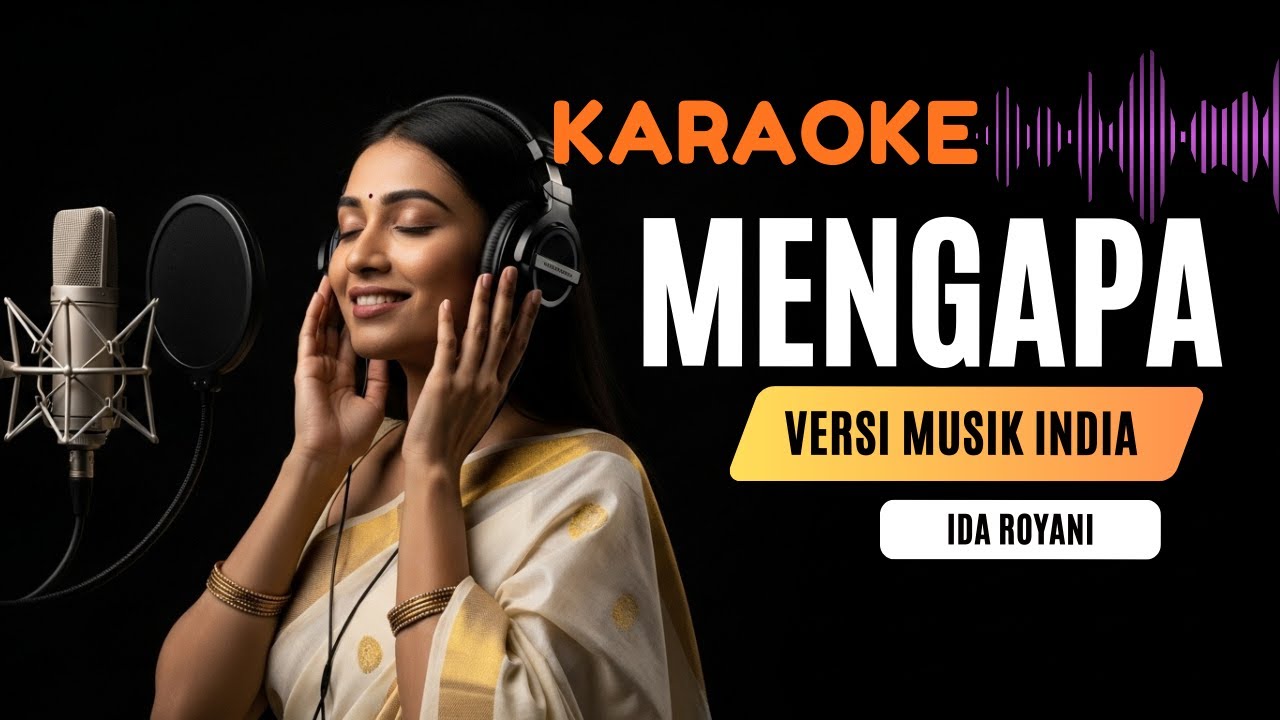 Mengapa Ida Royani Karaoke Dangdut Versi Musik India Full Lirik Tanpa Vokal