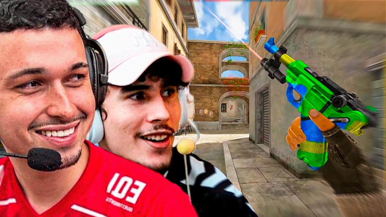 PHW & VETT NA RANKED 🔥 PISTOLA INSANA! GANHAMOS 1 LADO SÓ DE LUGER! - Point Blank