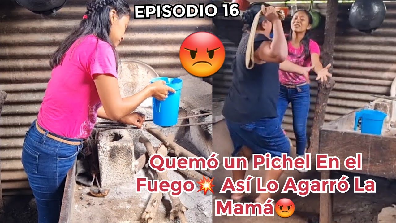La Mamá La Mando Hacer Café En una Olla y ella Lo Hizo En un Pichel😱 Lo Quemó en el Fuego😡😡