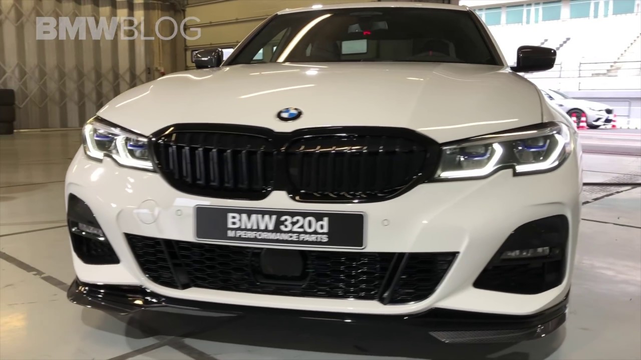 Exclusive first look at the M Performance Parts for the new BMW 3 Series