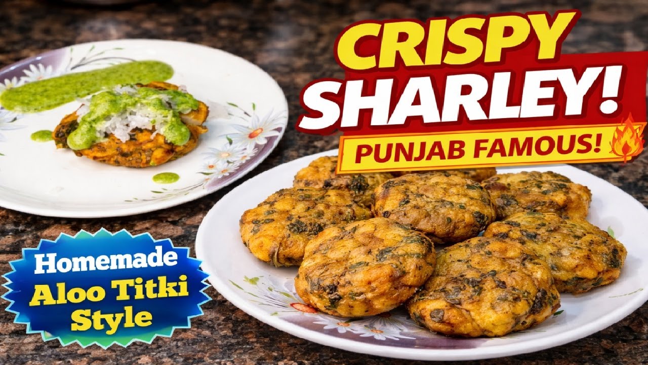 Better Than Aloo Tikki! Punjab’s Secret 10-Min Punjab Famous Street Food  Sharley | Happy Kitchen