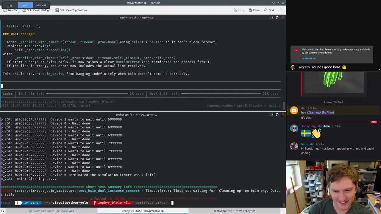 Deep Dive w/Scott: LLMs and finishing changes #adafruit