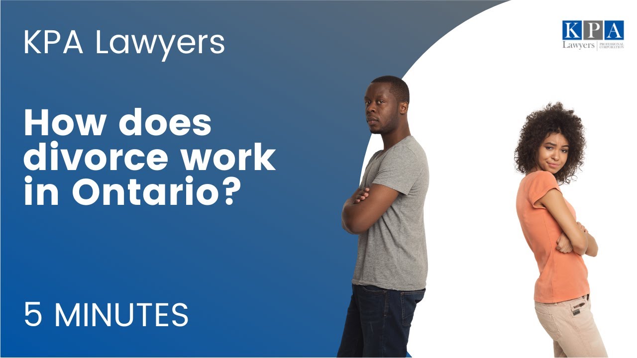 How does divorce work in Ontario?