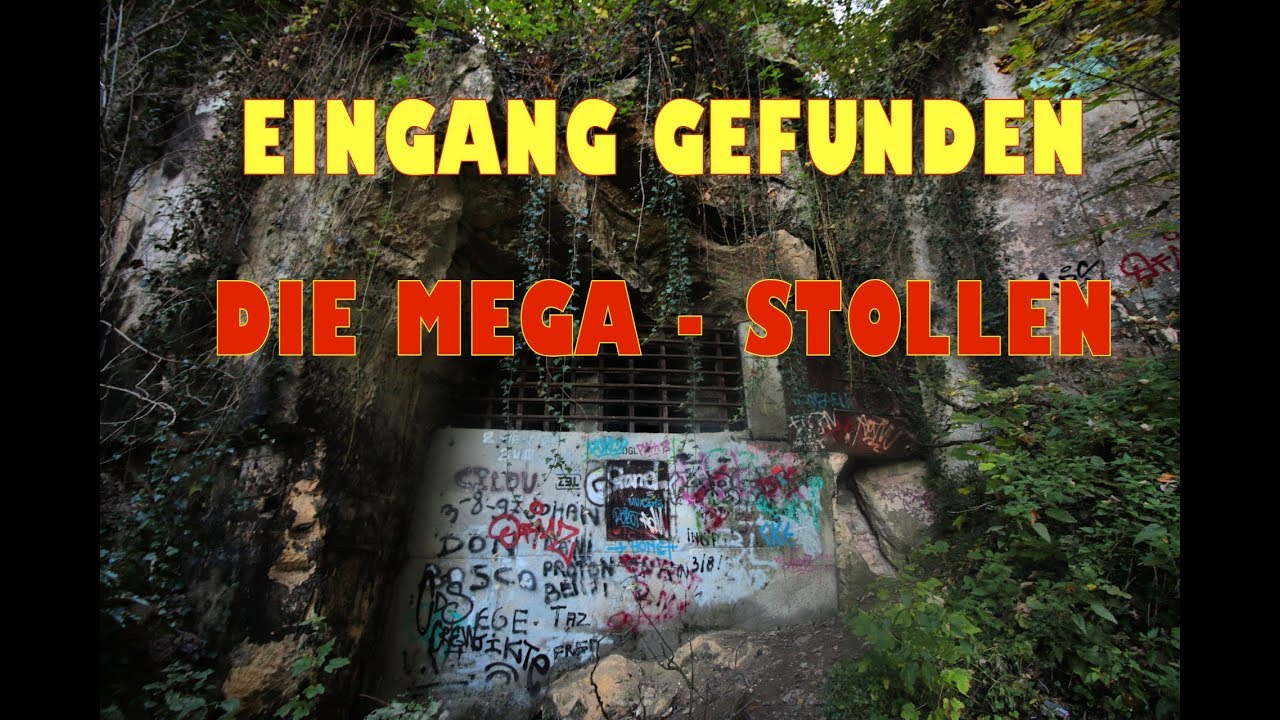 Mitten im Wald den Eingang zu den Mega - Stollen gefunden - 1 Tag in Belgien unterwegs